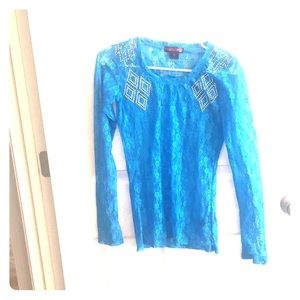 Rock and Roll Cowgirl Lace and Rhinestone